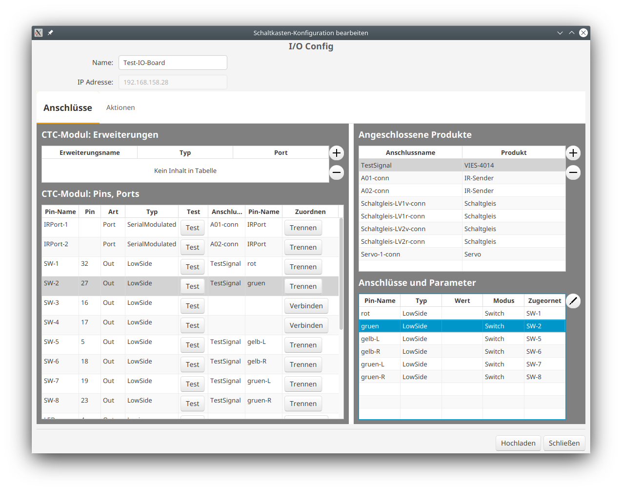 CTC v3 Config-Dialog