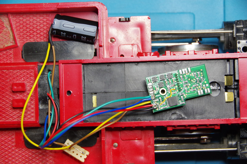 Umbau Stainz - CTC-Modul angeschlossen