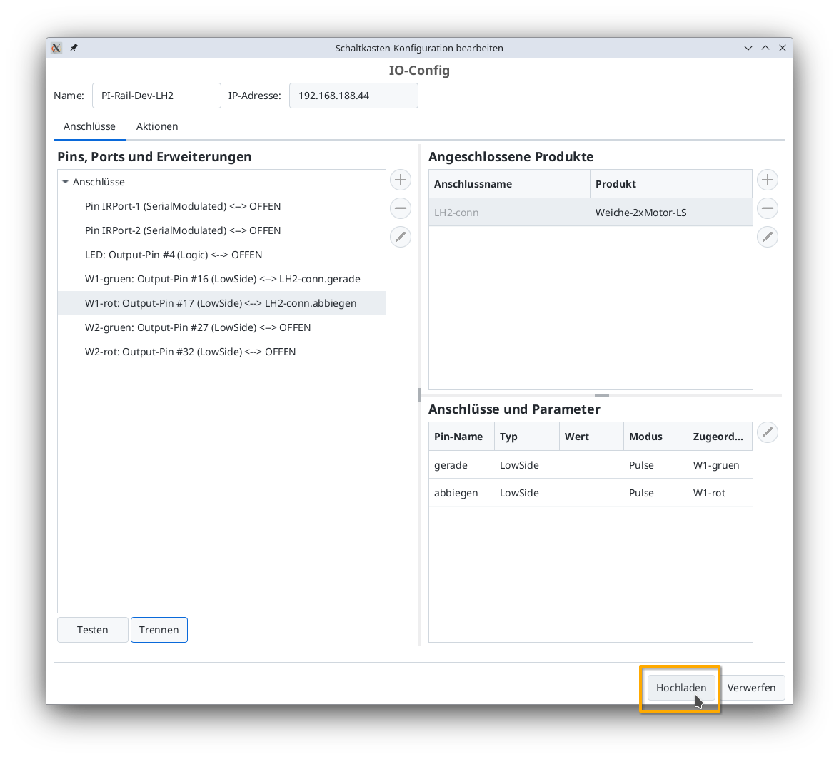 Config bearbeiten 7