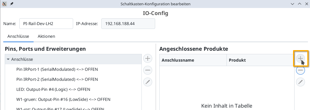 Config bearbeiten 1