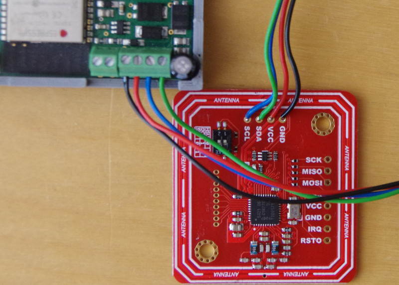 NFC-Reader und -Balise