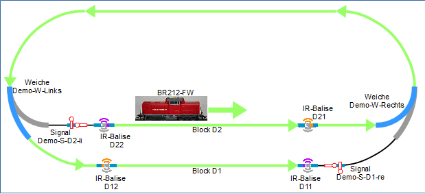 Track diagram for starter kit model railway extended 1