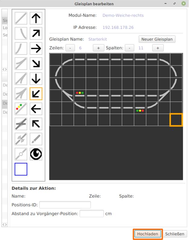 Edit track plan_turnout_orientation_position_completed