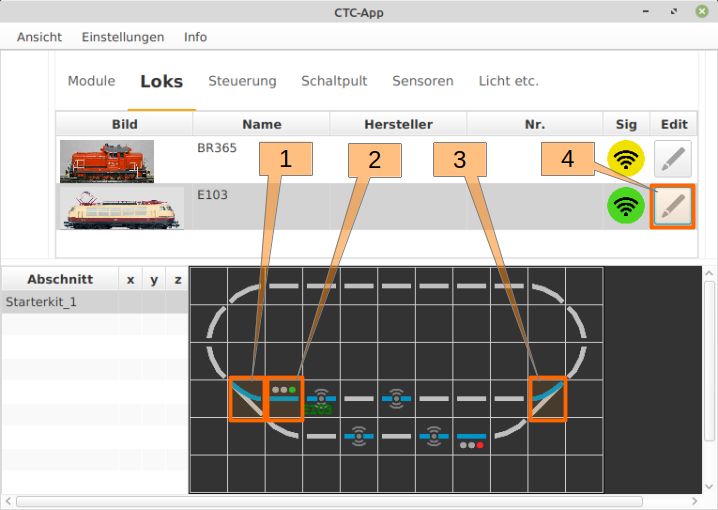 CTC-App Calibrate Sensor 1