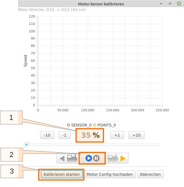 CTC-App Calibrate Sensor 1