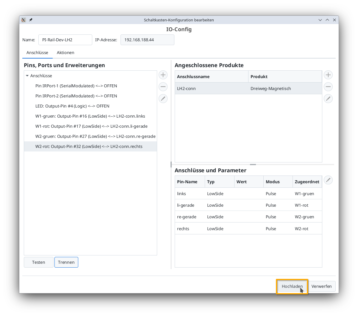 Edit Config 7