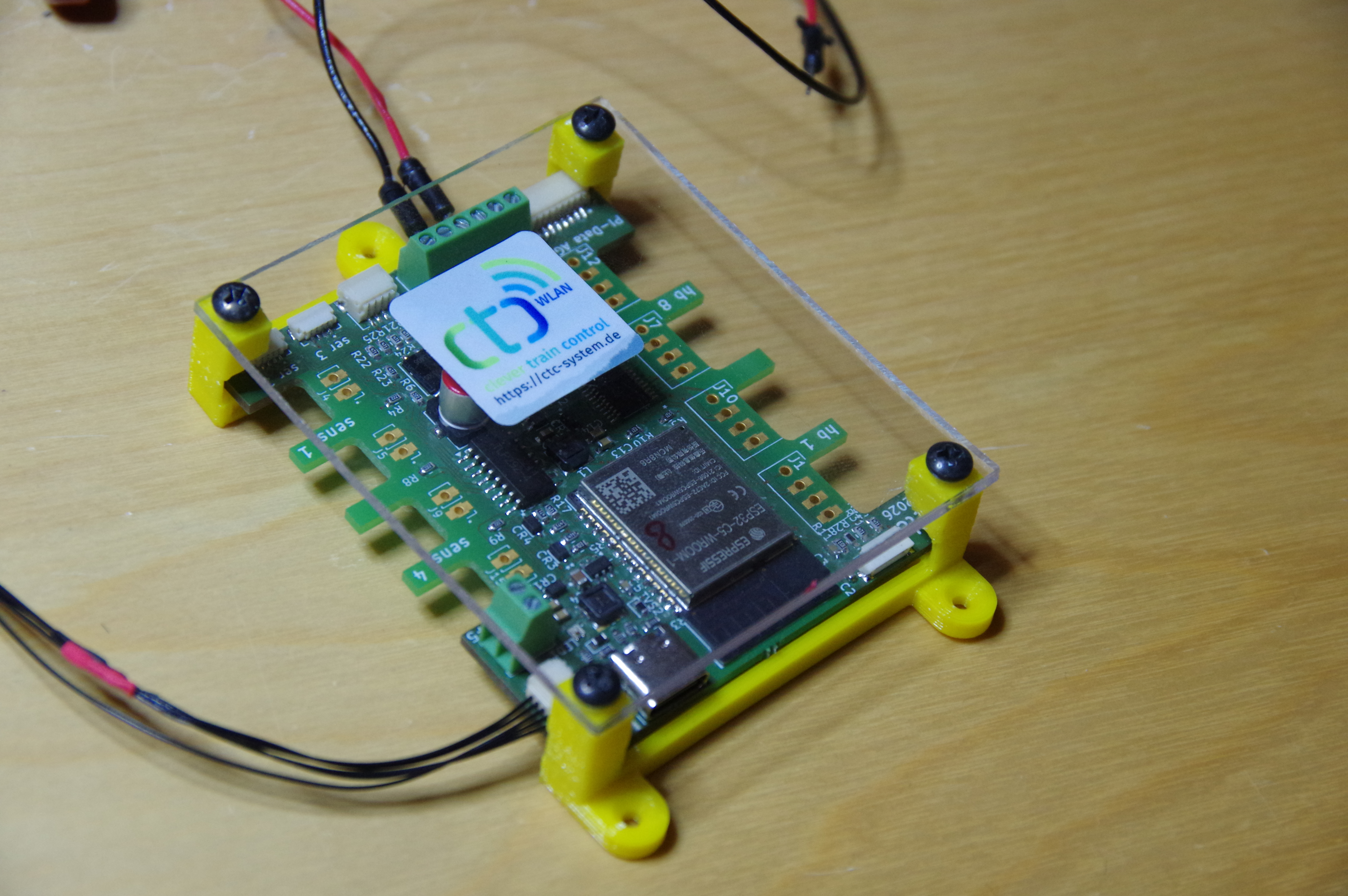 IO4 board with mounting