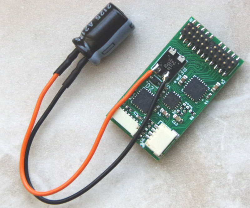 Loco module M3 capacitor