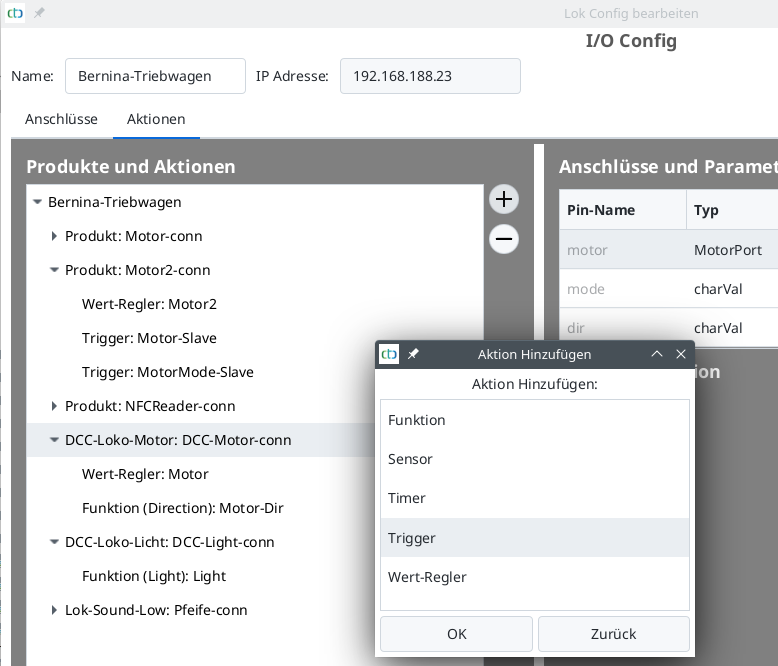 Bernina Config DCC