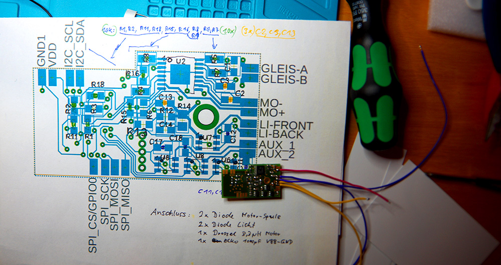Modification E103 - Module avec plan de câblage