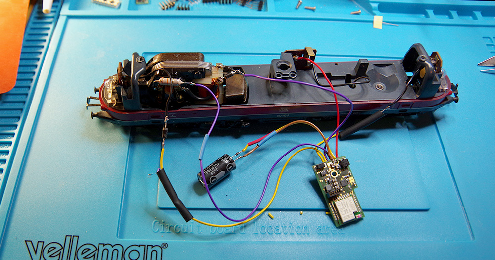 Modification E103 - Module complètement câblé