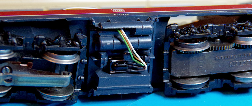 Conversion E103 - Récepteur IR monté