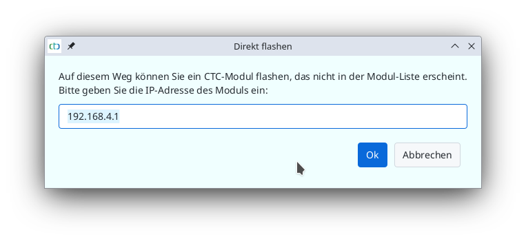 Firmware Flashen